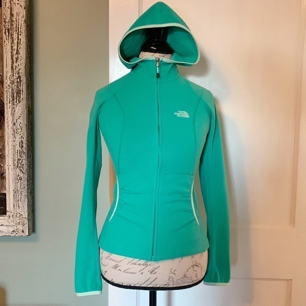 THE North Face Terry Cloth Jacket - Seafoam Green